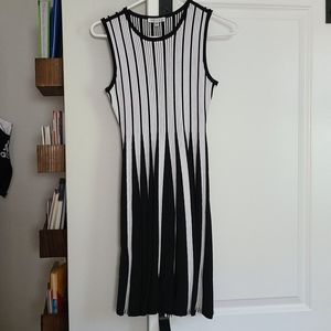 Black and white dress